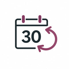 30-day money back guarantee