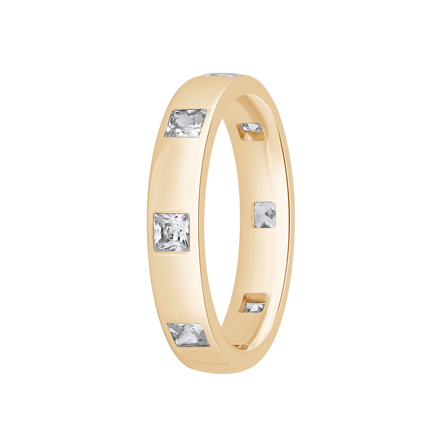 925 Silver 0.80 Cttw Lab Grown Diamond Men's Band - Dewberry Diamonds