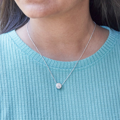 1 Ct Bezel Set Diamond Solitaire Pendant Necklace in 14K Gold