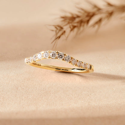 Women’s 0.40 Ct Diamond Wedding Band 14K Yellow Gold - Dewberry Diamonds
